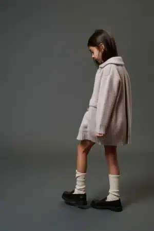 CAPPOTTINO CARDIGAN IN MAGLIA DOPPIOPETTO NEMI