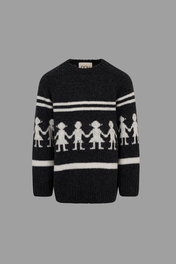 MAGLIONE CON STAMPA AMITY - immagine 4