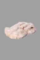 CIABATTONA PELLICCIA BEIGE MELANGE