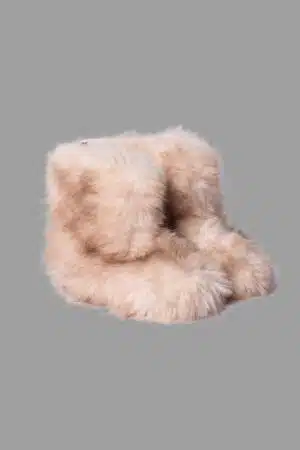 STIVALE PELLICCIA BEIGE
