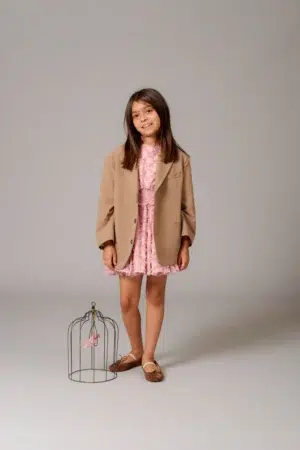 BALLERINA SUEDE MARRONE